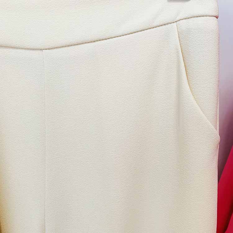 Womens Ivory Pantsuit Flare Trouser Suit Two Pieces Wedding suit