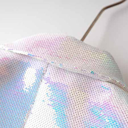 Women's Sequin Two Piece Skirt Suit Party Suit