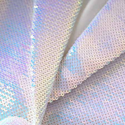 Women's Sequin Two Piece Skirt Suit Party Suit