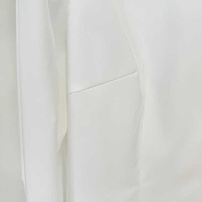 Women's Long Sleeves Fitted White Shirt