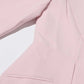 Women's Leaf Crepe Drop Hem Jacket with Slash Detailing in Pink Black