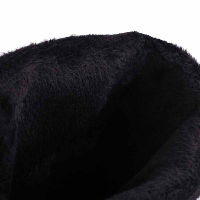 Inside view of women's retro floral cowboy boots showcasing soft black lining