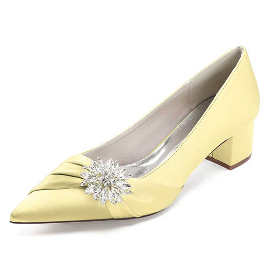 Pointed Toe Wedding Shoes for Bride