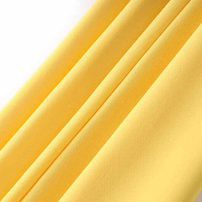 One Button Yellow Pantsuit Fitted Blazer + Mid-High Rise Trousers Pantsuit Suit Formal Wear