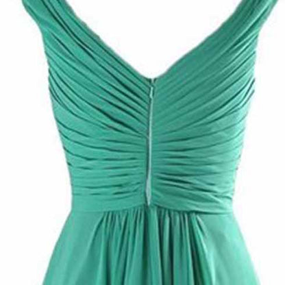 Custom Formal Dress Chiffon Bridesmaid Dress Long Maxi Dresses