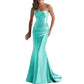 Women's Long Beaded Mermaid Evening Bridesmaid Dress Formal Prom Gown