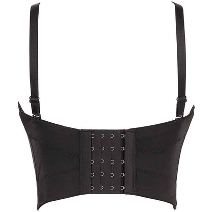 Corset Top Push Up Rhinestone Pearl Bra Club Party Vest