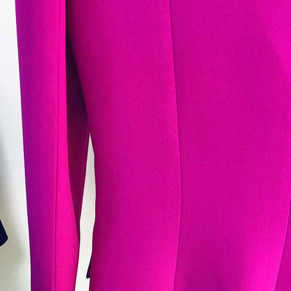 Women's Pantsuit Blazer+High Waisted Flare Pants Suit Wedding Pantsuit