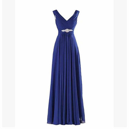 Custom Formal Dress Chiffon Bridesmaid Dress Long Maxi Dresses