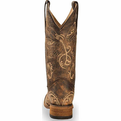 Women's Classic Pointed Toe Embroidered Western Rodeo Cowboy Boots