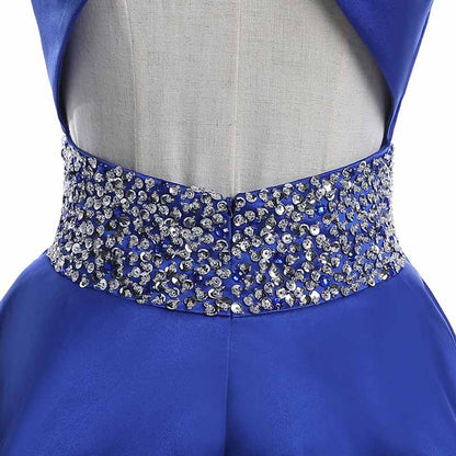 Women's Short Homecoming Dresses Mini Satin Prom Dress