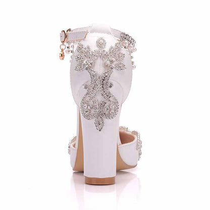 Women's Stiletto High Heel Dress Pumps Pointy Toe Bridal Wedding Evening Party Shoes