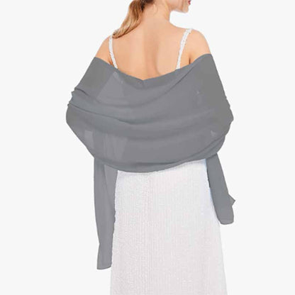 Chiffon Shawls Scarves Wraps for Bridal Wedding Party Evening Dress