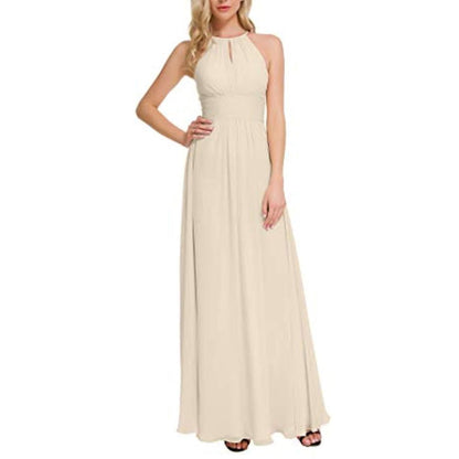 sd-hk Long Chiffon Bridesmaids Dresses Off The Shoulder Party Gowns For Women