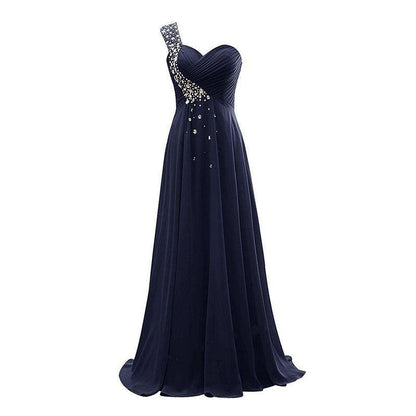 Long Evening Gown for Weddings - Elegant Bridesmaid Dress