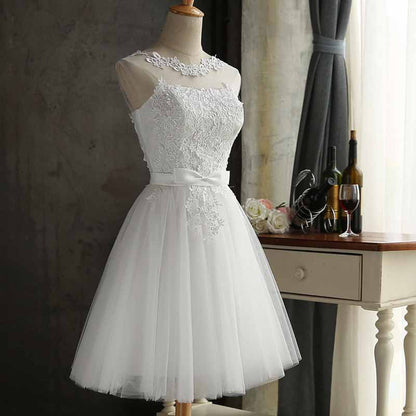 Women's A-Line Lace Homecoming Dresses Short Prom Cocktail Dresses for Teens