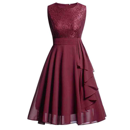 Women's Floral Lace Dresses Cocktail Formal Dress Homecoming Dress for Party