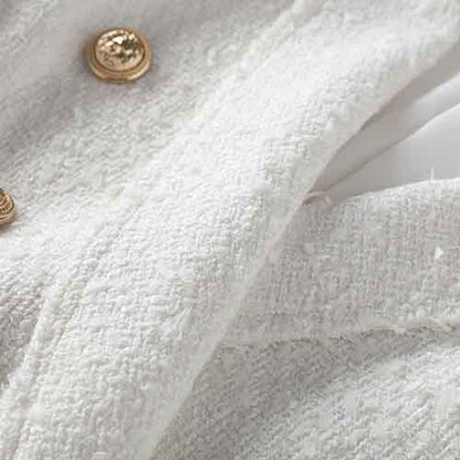 Women's coats & jackets White Long Sleeves Blazer Jackets