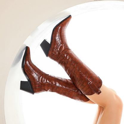 Women Cowboy Western Boots Blue | Brown | Black | White