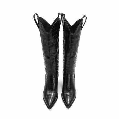 Women Cowboy Western Boots Blue | Brown | Black | White