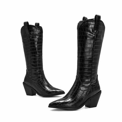 Women Cowboy Western Boots Blue | Brown | Black | White