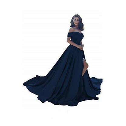 Navy Blue Wedding Dress