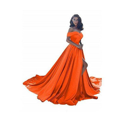 Orange Wedding Dress