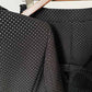 Women Black Bling Bling Bra+ Blazer + Flare Trousers 3 Pieces Suit