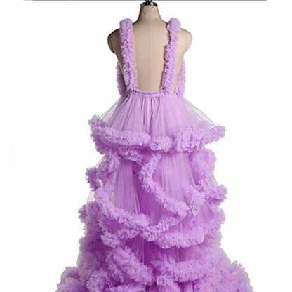 Long pleated dresses ladies custom maternity dresses