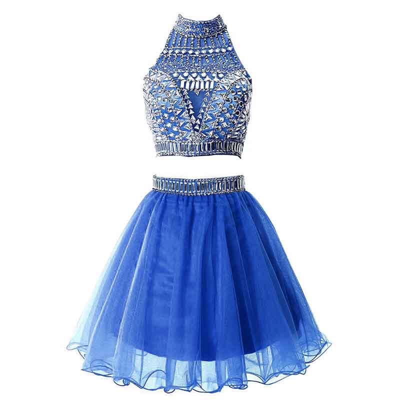 Women's Prom Dress Short For Juniors 2 Piece Cocktail Party Gown – SD  Dresscode & Fashiontrends