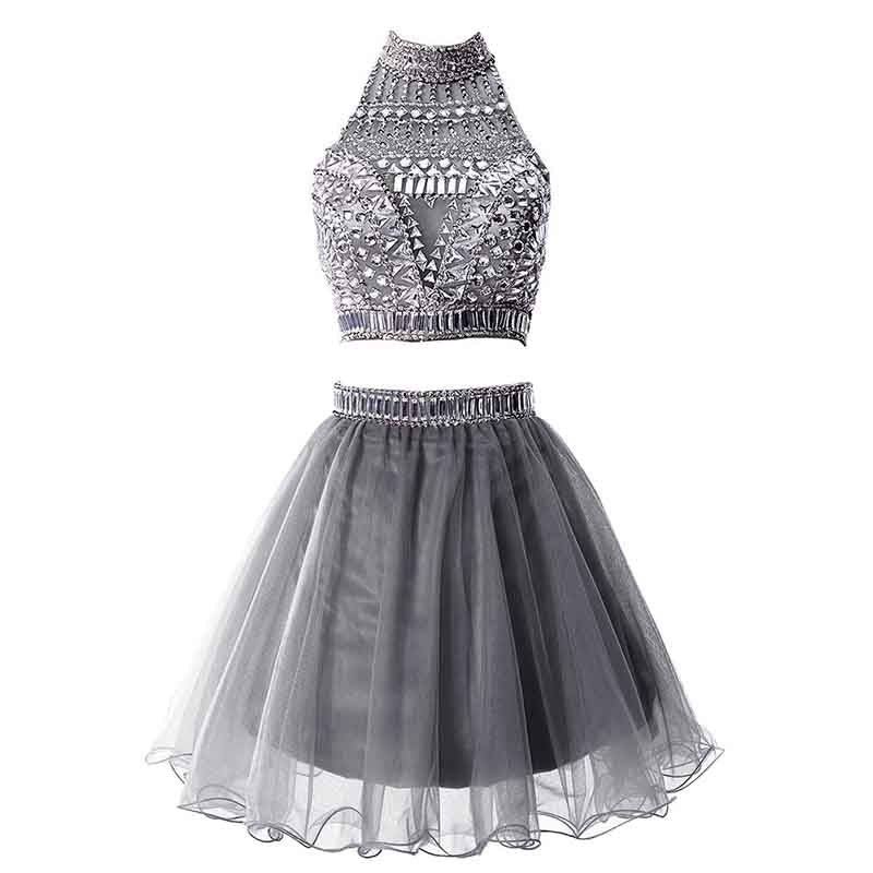 Women's Prom Dress Short For Juniors 2 Piece Cocktail Party Gown – SD  Dresscode & Fashiontrends