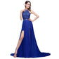 Women Sexy Evening Gown Fishtail Maxi Dress Split Maxi Long Dress