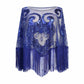 Sequin Beaded Shawl Wraps Fringed Evening Cape Scarf for Wedding