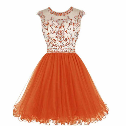 Women's Cocktail Dresses Sequin Short Homecoming Dress Gala Prom Gown