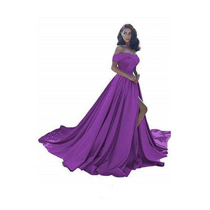 Purple Wedding Dress