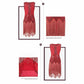 Vintage Christmas Party Fringe Dress Sexy Sequin Evening Dress