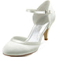 Wedding Shoes for Bride Middle Heel Wedding Shoes Mary Jane Shoes