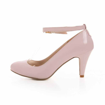 Women Buckle High Heel Pumps Pink | Apricot | Black