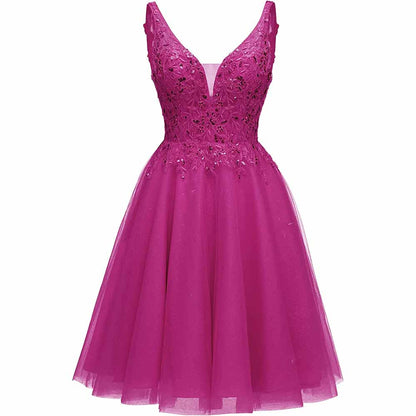 Tutu Homecoming Dresses Short Prom Dresses for Teens Lace Cocktail Dress