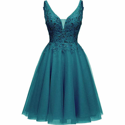 Tutu Homecoming Dresses Short Prom Dresses for Teens Lace Cocktail Dress