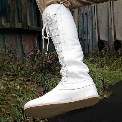 Women's Comfortable Mid-calf Boots Casual Walking Country Booties