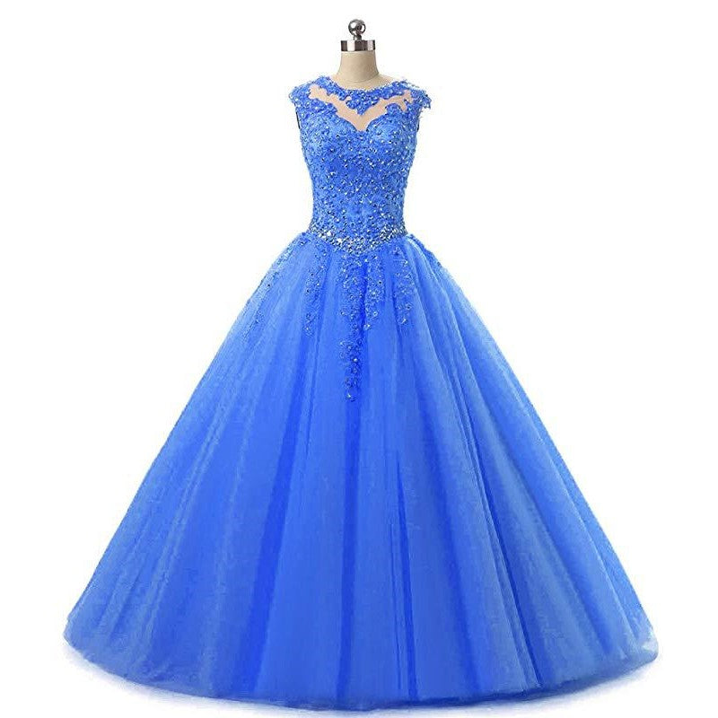 S&D co. Women Prom Gowns Sleeveless Lace Wedding Dress – SD Dresscode ...