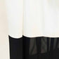 Women White Black Blazer + Flare Trousers Suit