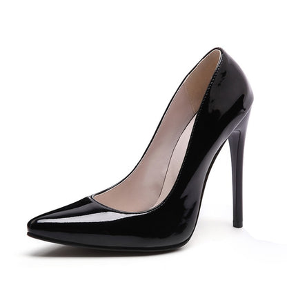 Women's Pointy Toe Dress Pump Plus Size Heels Shoes