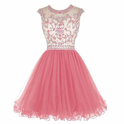 Women's Cocktail Dresses Sequin Short Homecoming Dress Gala Prom Gown