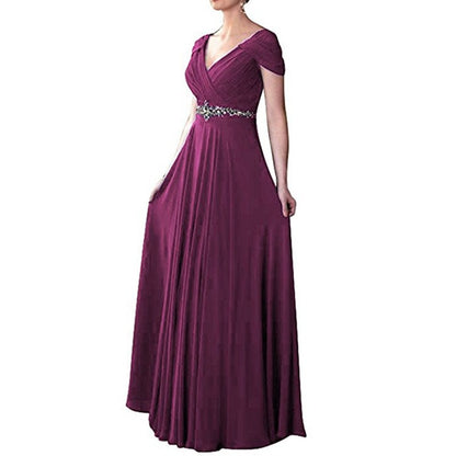 Women Bridesmaid Dresses Long Prom Wedding Guest Dress Ball Gowns