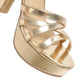 Tucomosi Women high heel platform Open Toe Stiletto