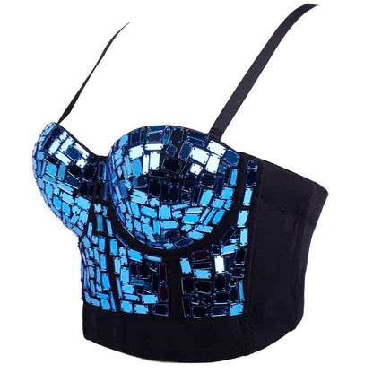 Sexy Corset for Carnival Disco Party Banquet Hall Stage Corset Vest