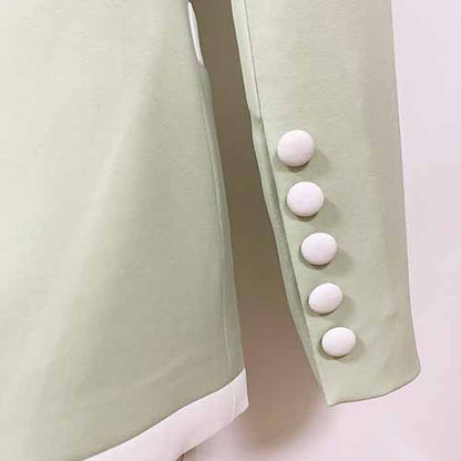 Women's Cardigan Overcoat Casual Mid Long Outwear Jacket With Button