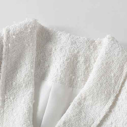 Women's coats & jackets White Long Sleeves Blazer Jackets